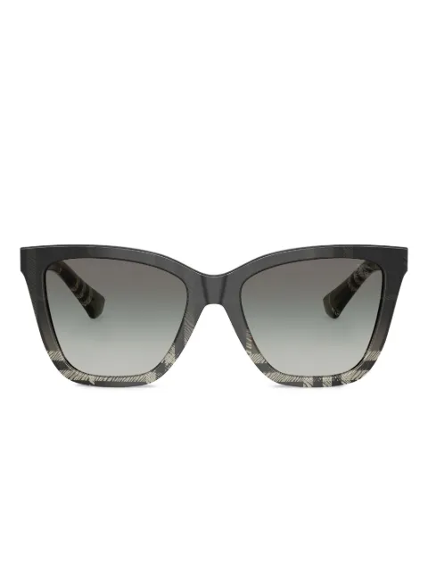 Burberry check-pattern cat-eye sunglasses
