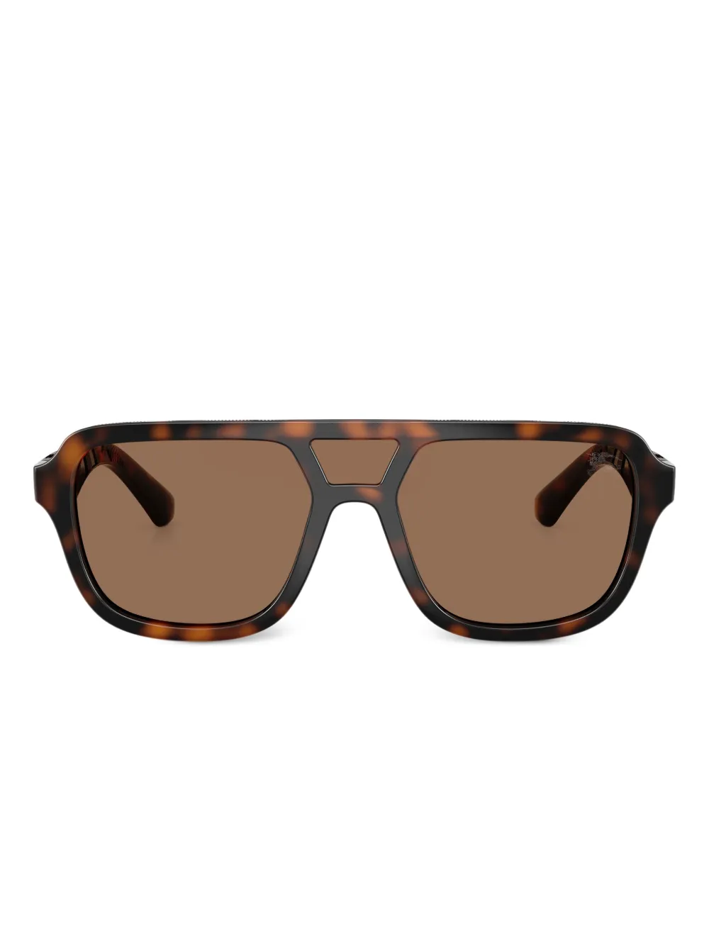 Burberry tortoiseshell pilot-frame sunglasses | Brown | Image 1