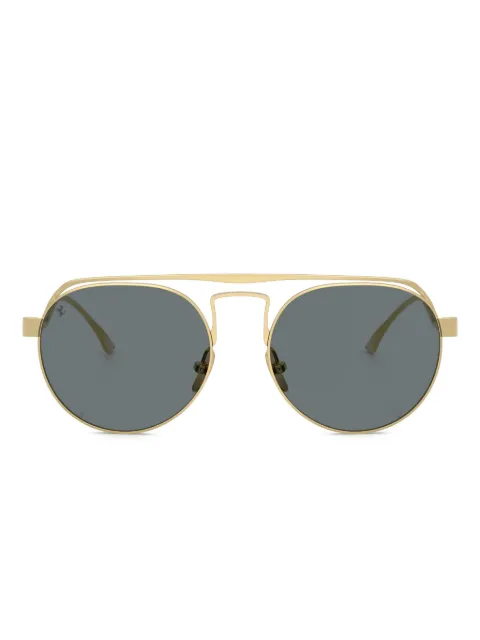 Ferrari round-frame double-bridge sunglasses