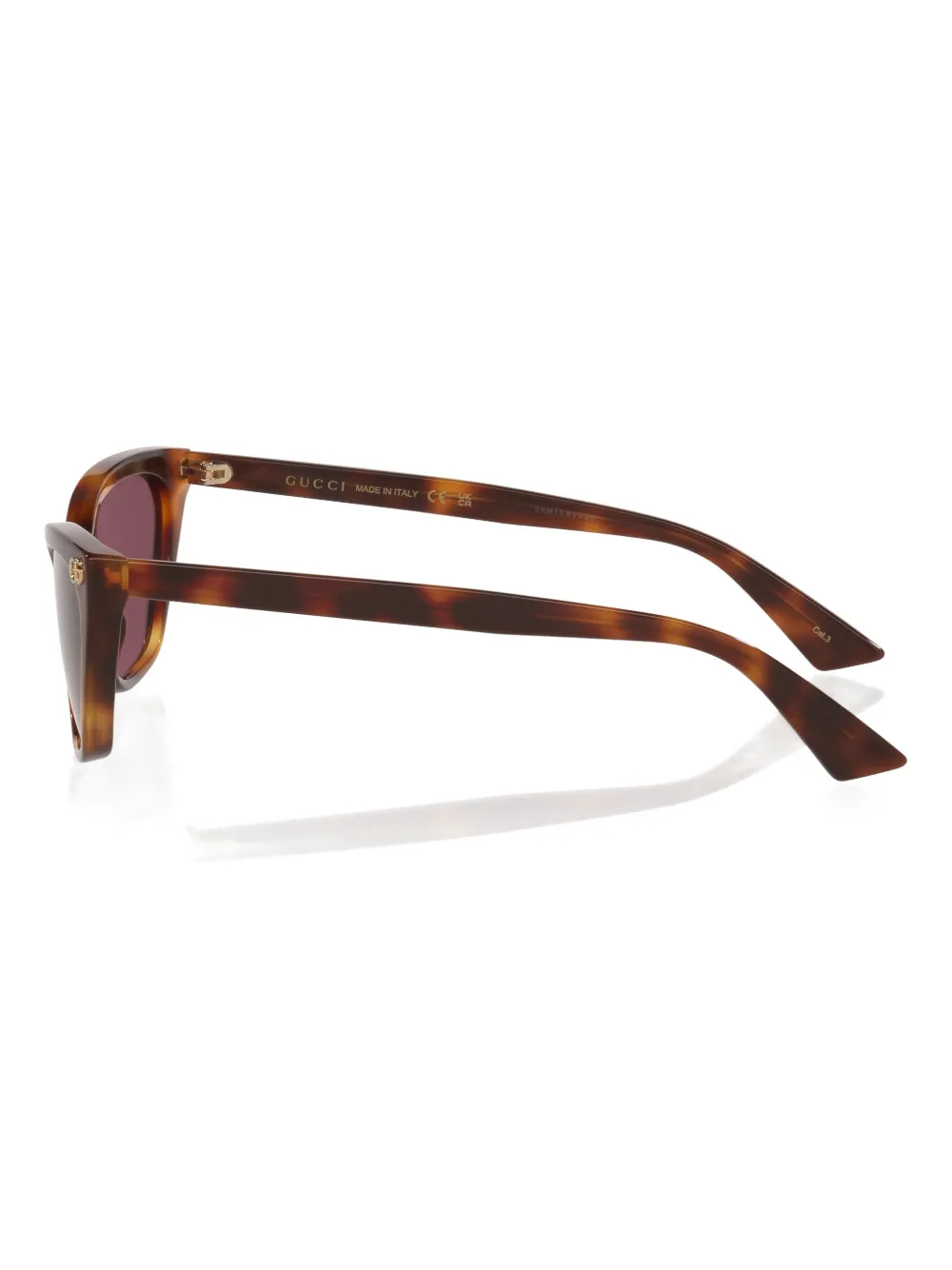 Gucci Eyewear Cat-eye Frame Sunglasses In Multi