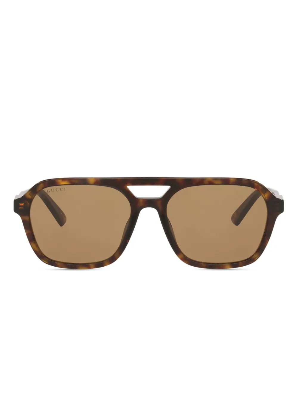 Gucci geometric sunglasses | Brown | Image 1