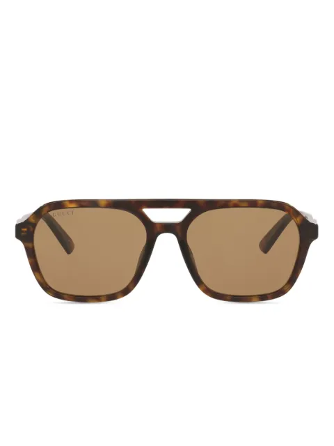 Gucci geometric sunglasses