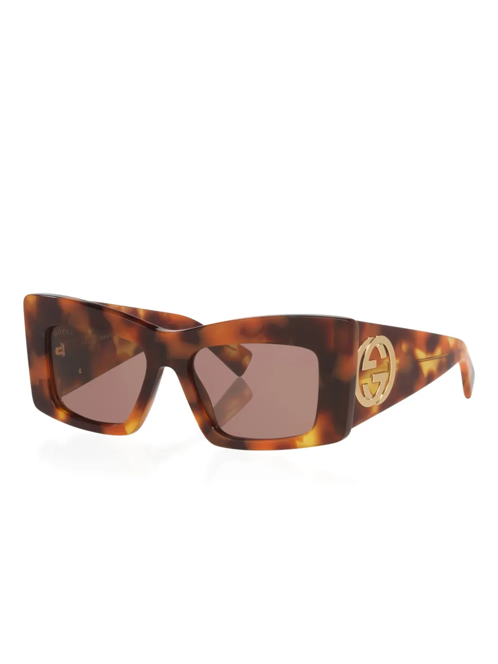 Gucci Acetate Gc002386 Sunglasses In Brown