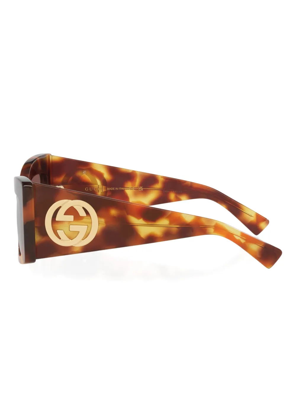 Gucci Acetate Gc002386 Sunglasses In Brown