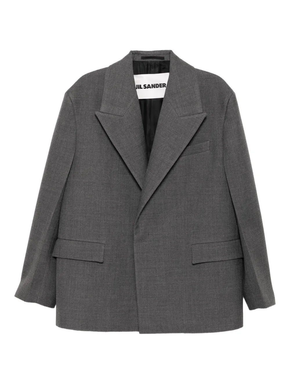 Jil Sander single-breasted blazer | Grey | Image 1