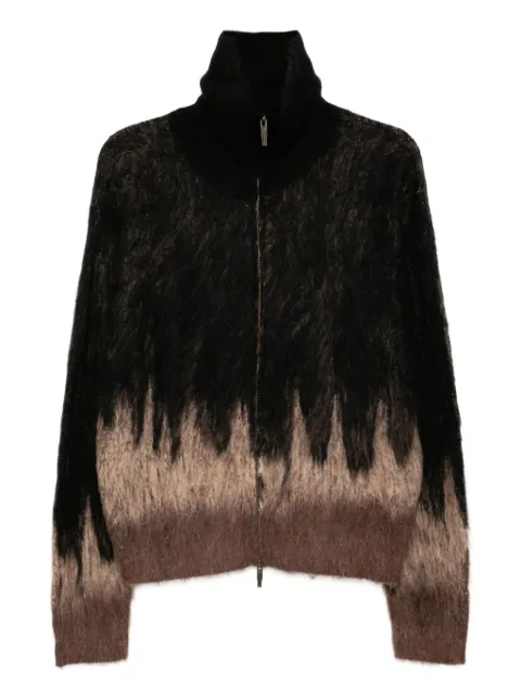 Feng Chen Wang gradient zipped cardigan