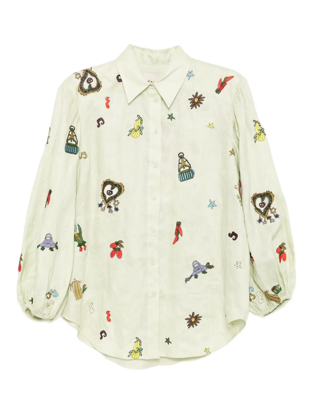 ALEMAIS Montie shirt | Green | Image 1