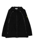 Stone Island logo-patch jacket - Black
