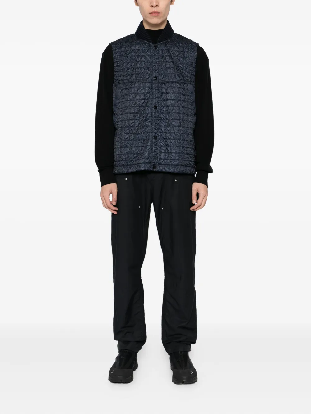 Stone Island logo-patch gilet | Waistcoats & Gilets | Image 2