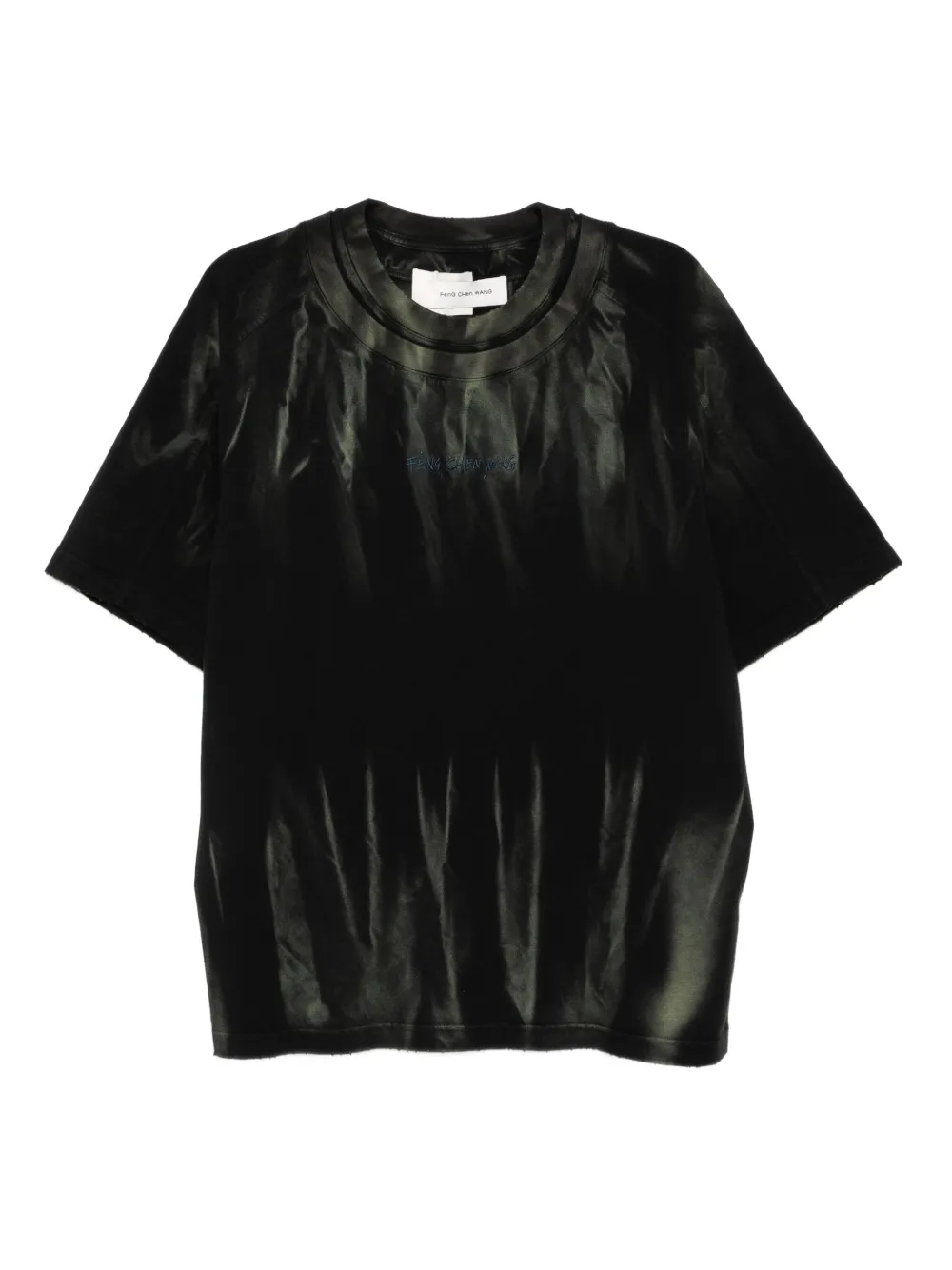 Feng Chen Wang gradient T-shirt | Black | Image 1