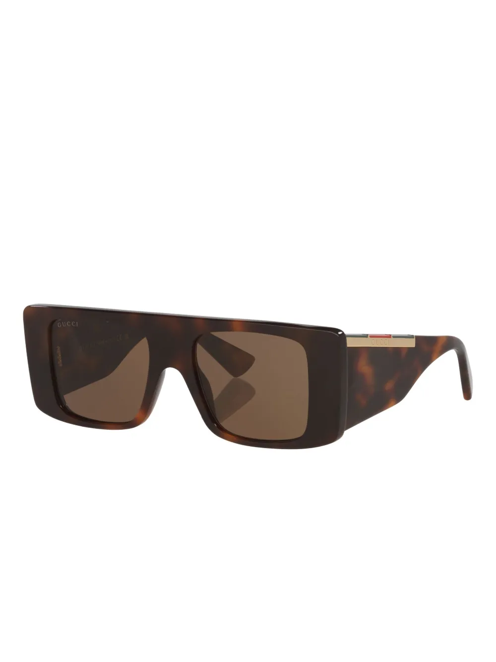 Gucci Eyewear rectangular-frame logo-detail sunglasses | Image 2