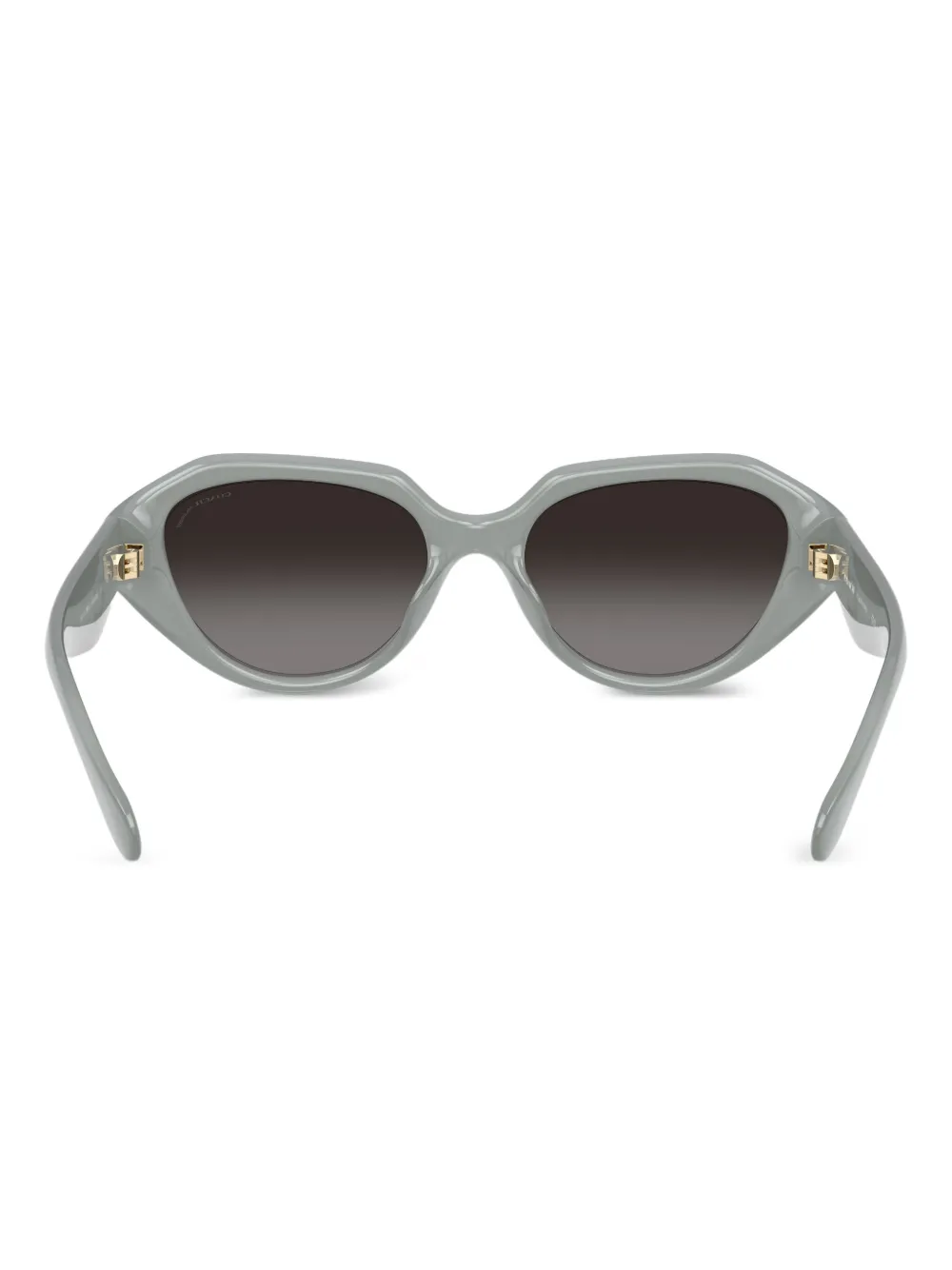 Coach C Hardware Geometric Sunglasses In Gray