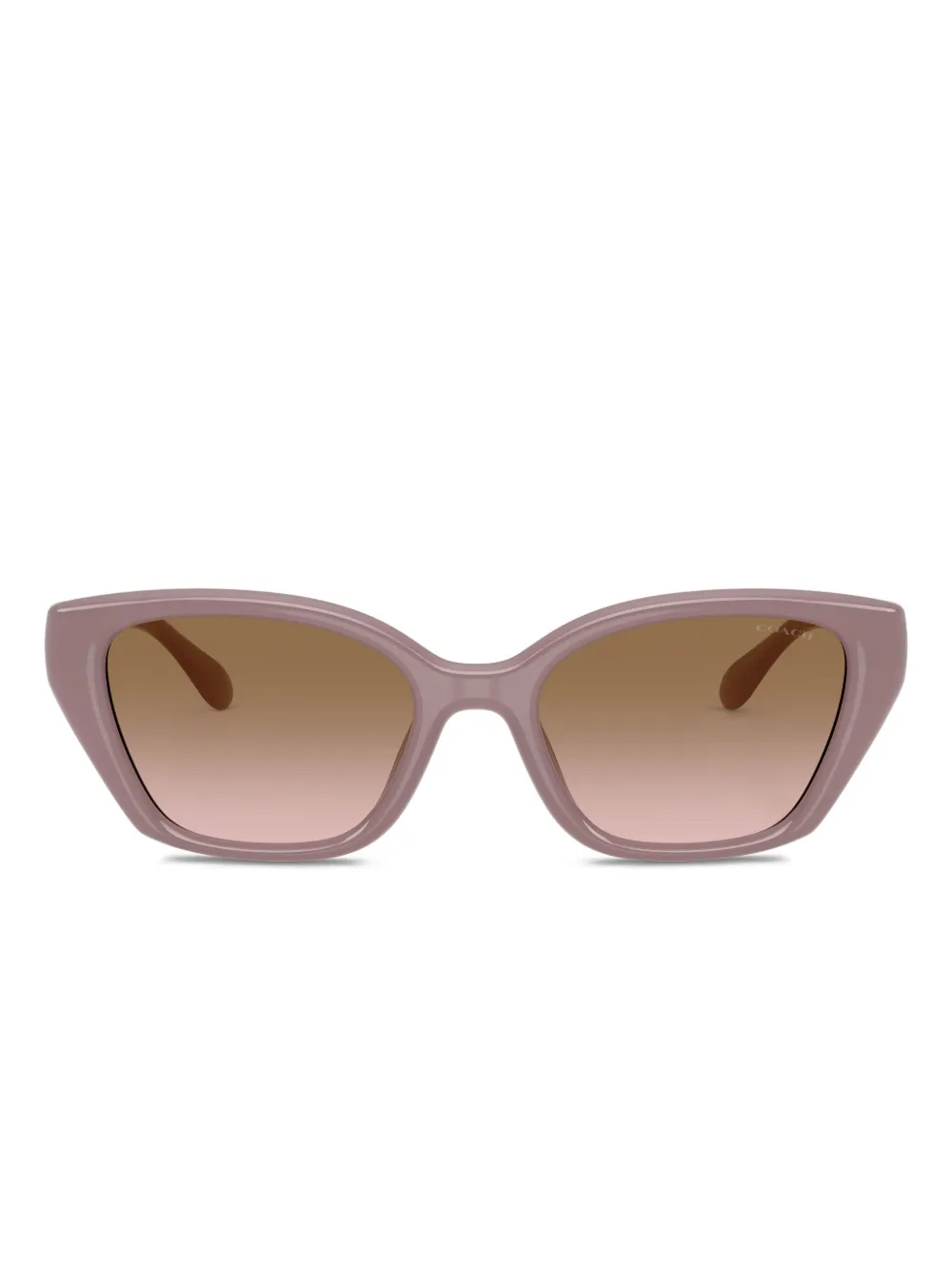 Coach logo-detail cat-eye sunglasses | Brown | Image 1