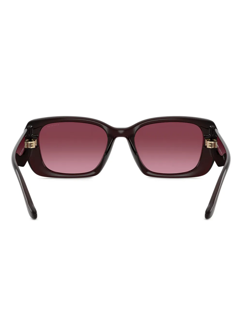 Coach logo-detail Sunglasses | Red | FARFETCH