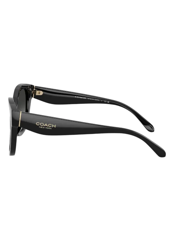 Coach logo-detail Sunglasses | Black | FARFETCH display picture 1
