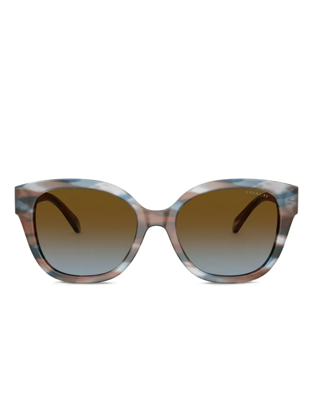 Coach marble-effect sunglasses | Blue | Image 1