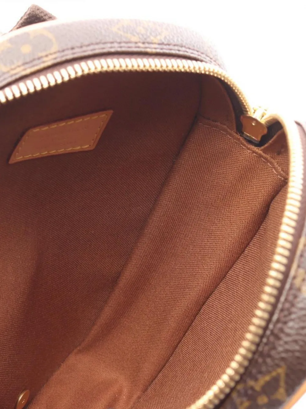 Pre-owned Louis Vuitton 2004 Pochette Ganju Belt Bag In Brown