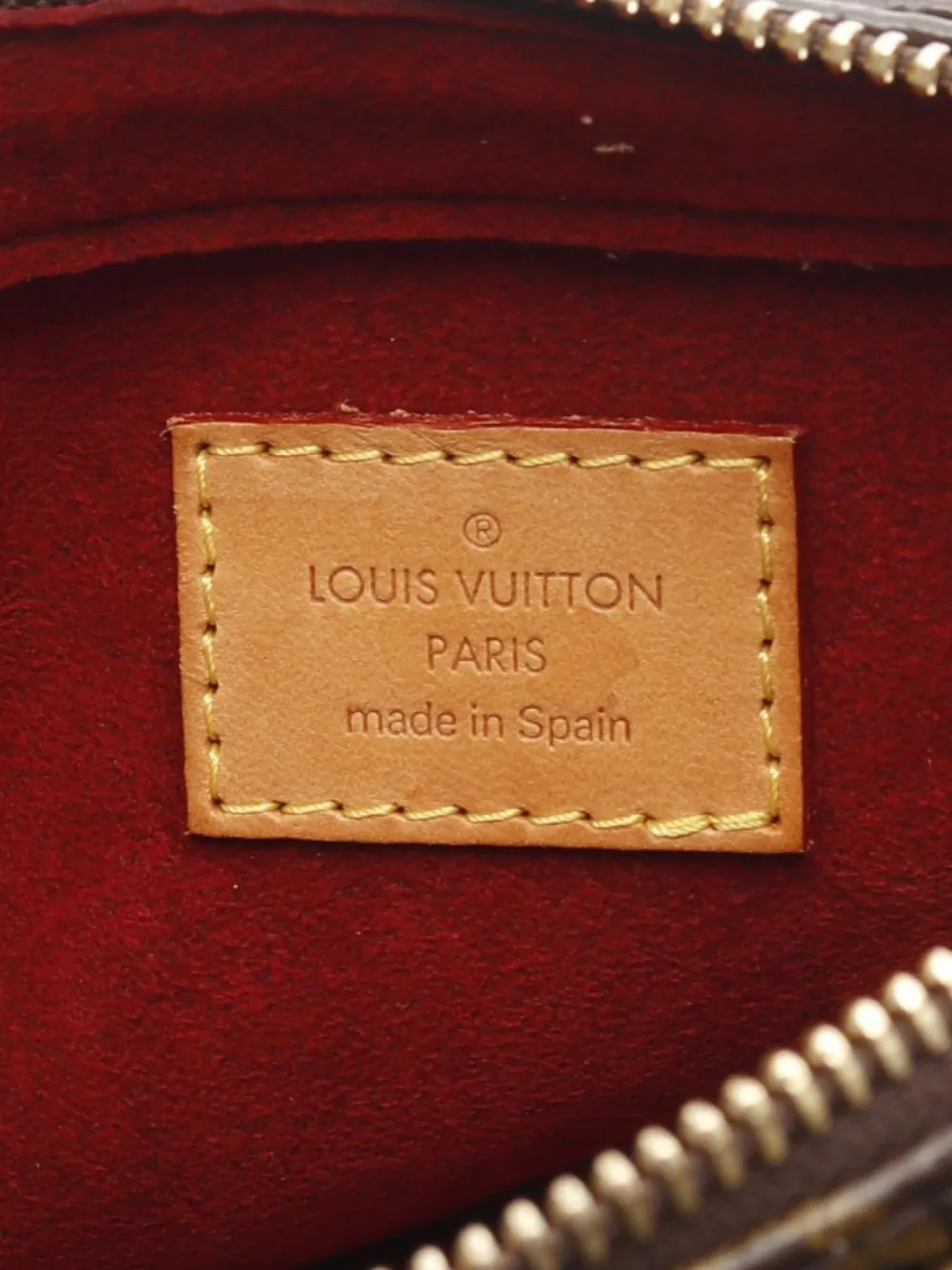 Pre-owned Louis Vuitton 2004 Vivacite Pm Shoulder Bag In Brown