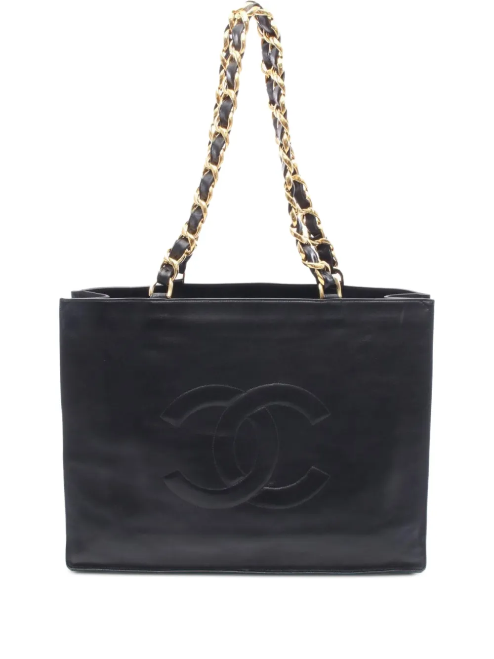 CHANEL Pre-Owned 1991-1994 ココ ショルダーバッグ L - ブラック CHANEL Pre-Owned 1991-1994 ココ ショルダーバッグ L - ブラック
