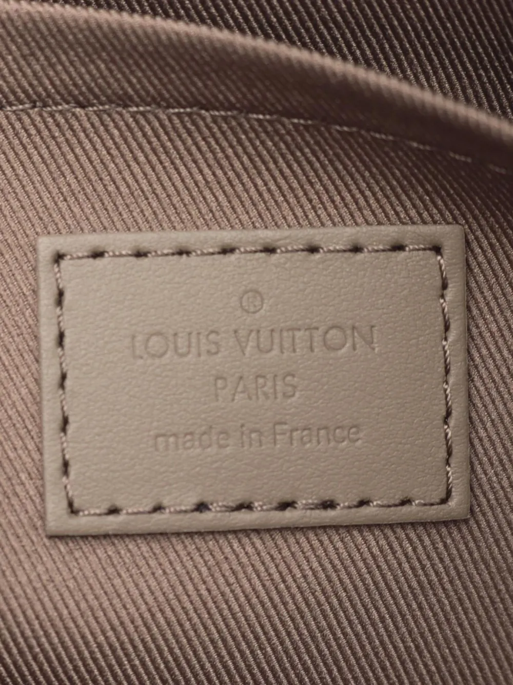Pre-owned Louis Vuitton 2021 Logo-detail Leather Shoulder Bag In Brown