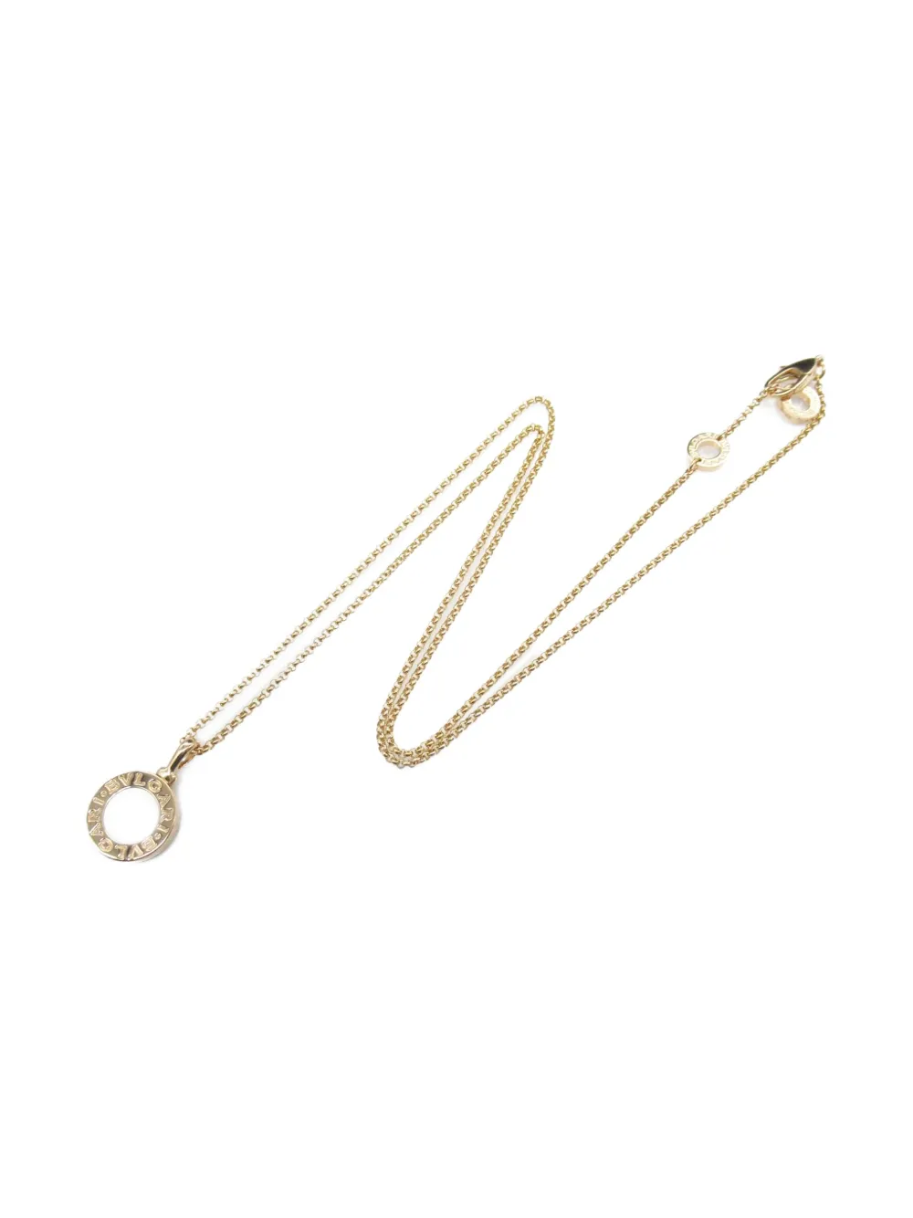Bvlgari Pre-Owned 2010s 18K rose gold mother-of-pearl necklace - Bvlgari Pre-Owned 2010s 18K rose gold mother-of-pearl necklace -