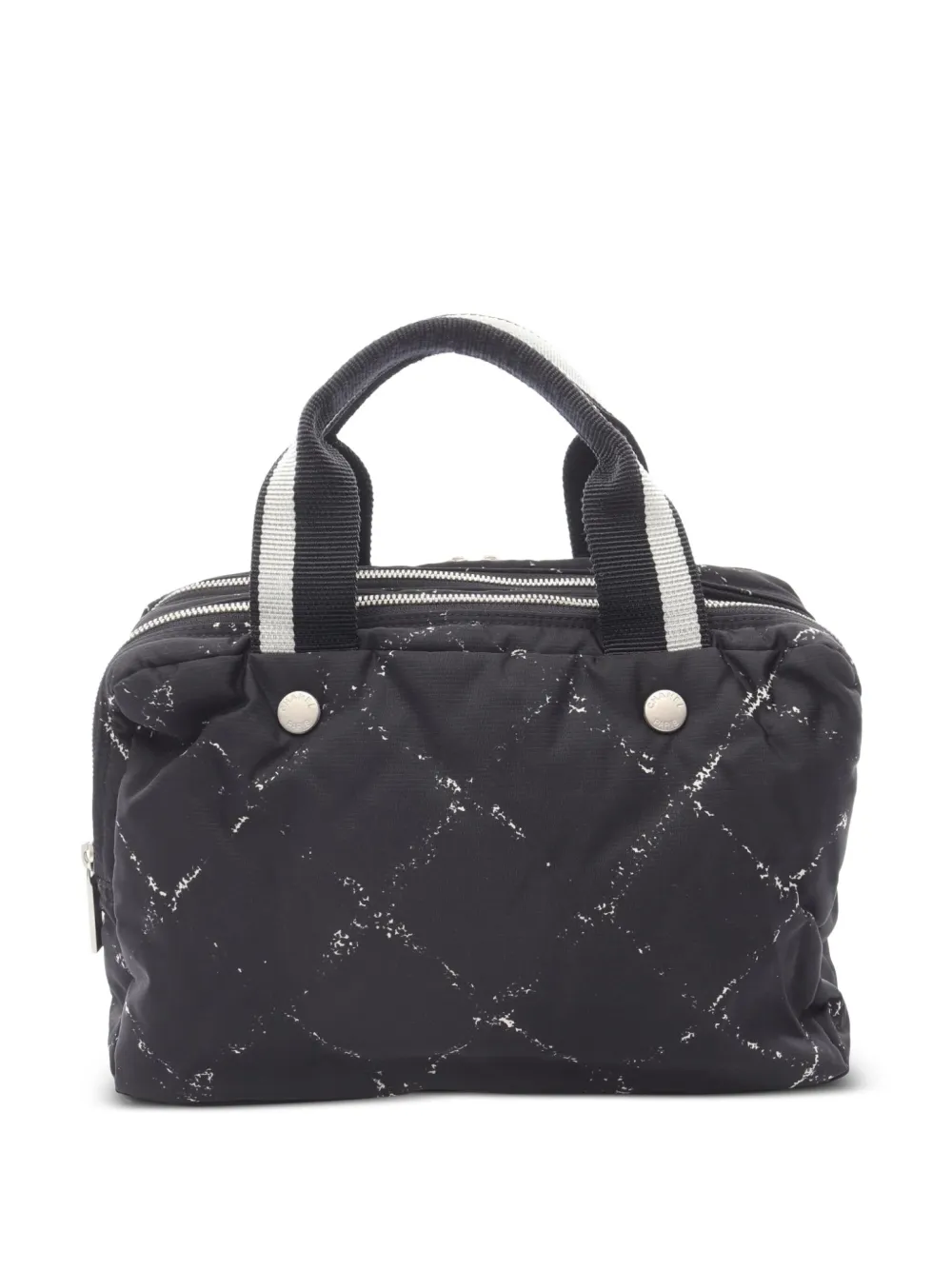 CHANEL Pre-Owned 1997-1999 quilted top-handle handbag | Black | Image 1
