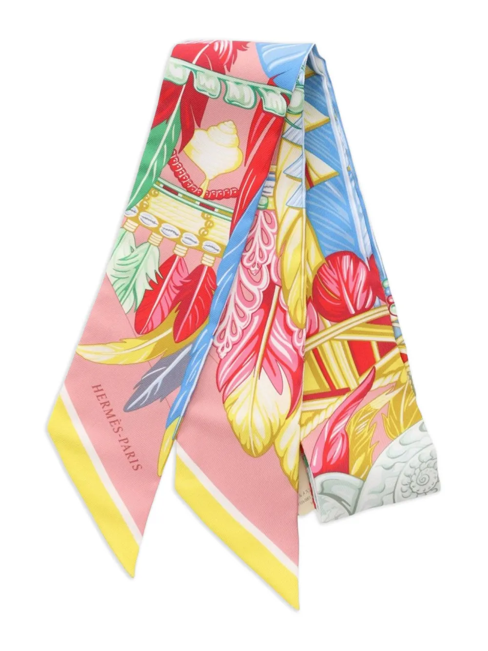 Hermès Pre-Owned 20s Danse Pacifique scarf - ピンク Hermès Pre-Owned 20s Danse Pacifique scarf - ピンク