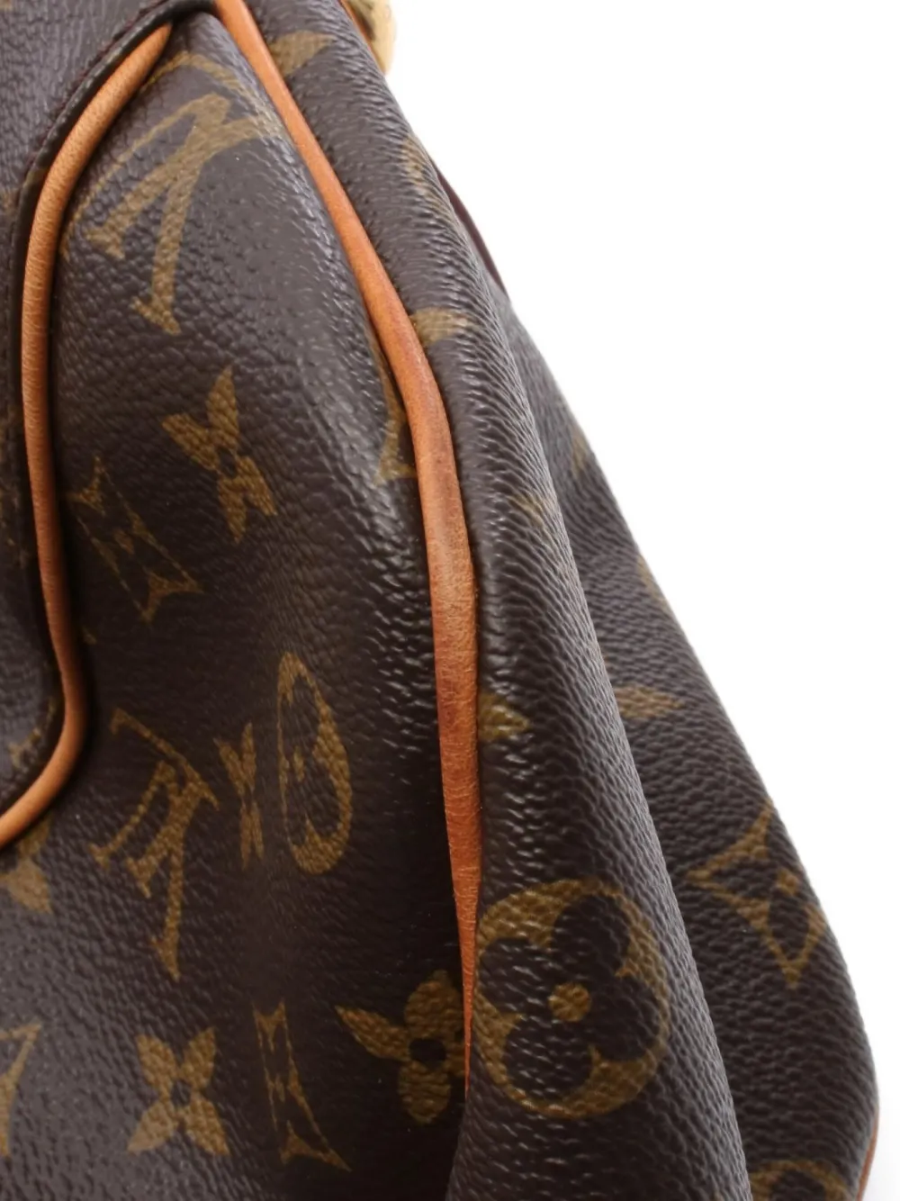 Pre-owned Louis Vuitton 2008 Galliera Pm Shoulder Bag In Brown