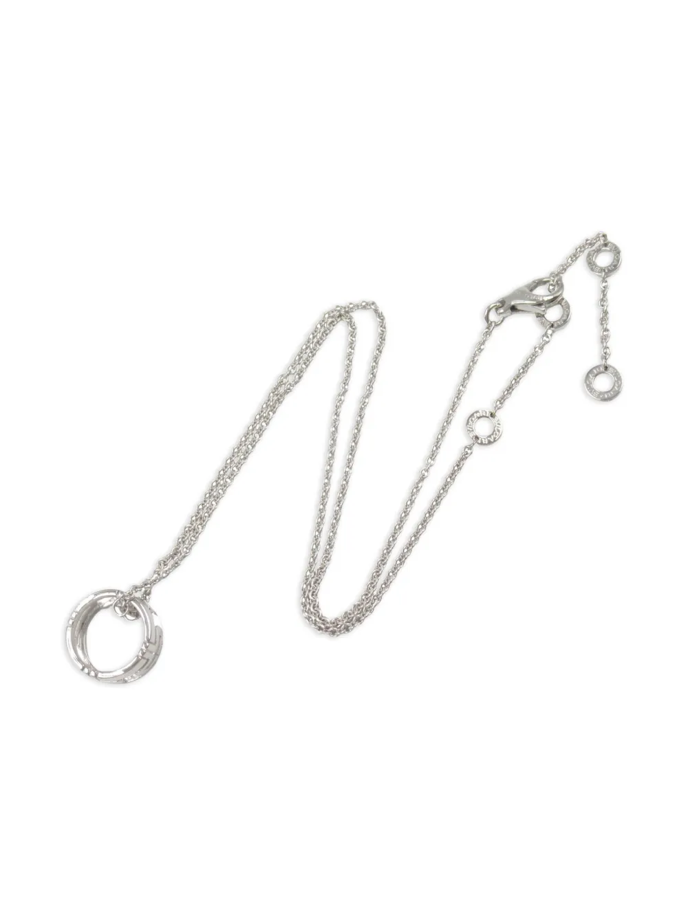 Bvlgari Pre-Owned 2010s 18K white gold Parentesi necklace | Silver | Image 1