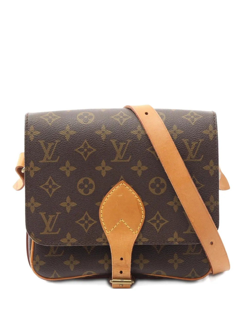 Louis Vuitton Pre-Owned 1990 Cartesier MM shoulder bag - Marrone