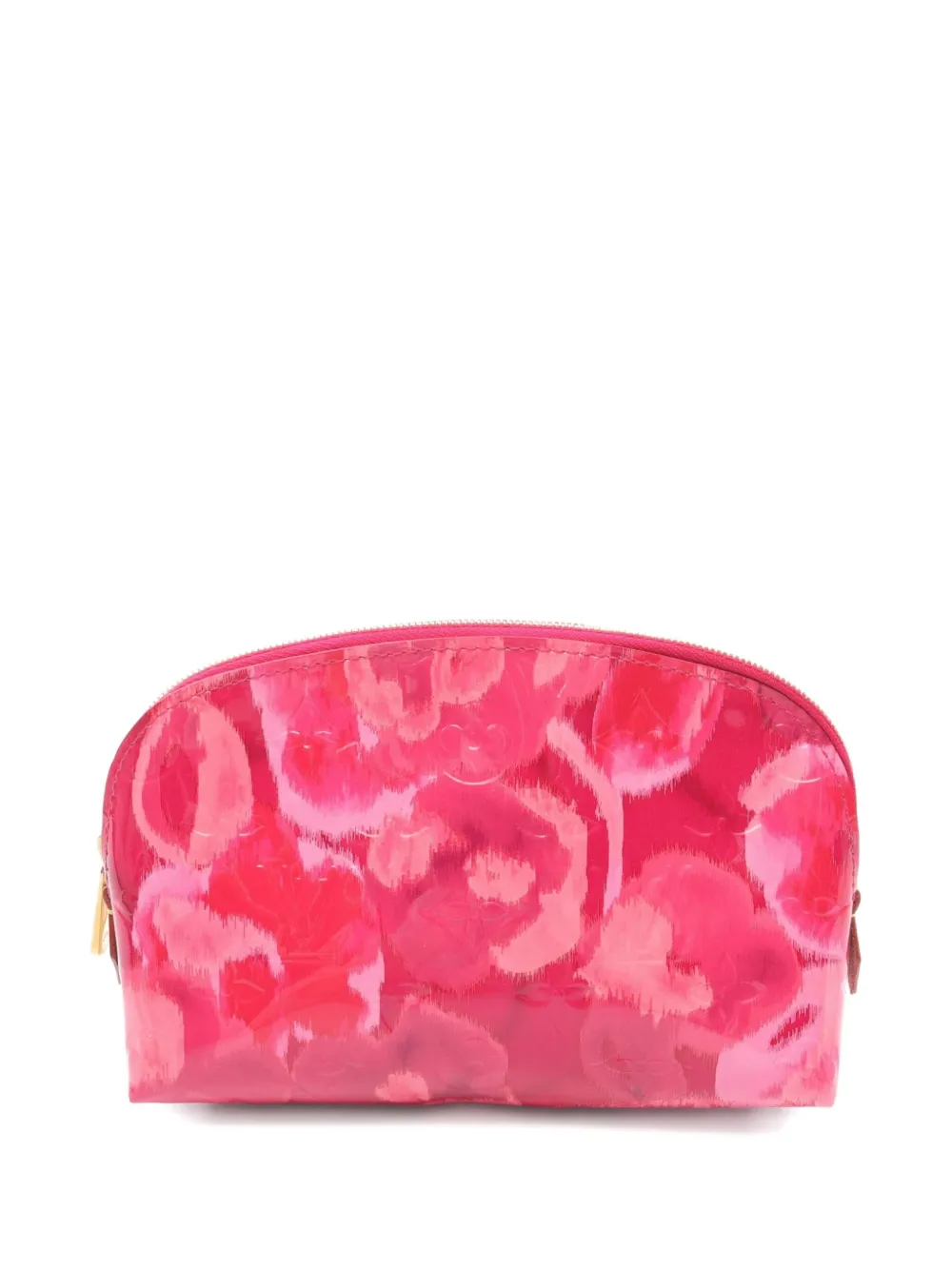 Louis Vuitton Pre-Owned 2013 floral-print cosmetic pouch | Pink | Image 1