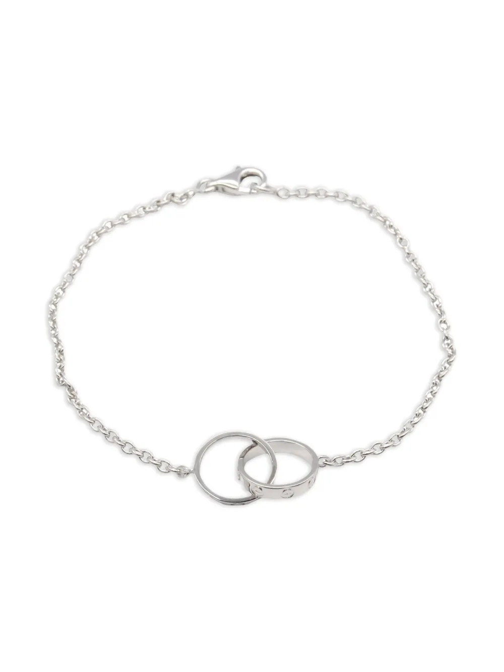 Cartier 2010s 18K white gold Baby Love bracelet - シルバートーン Cartier 2010s 18K white gold Baby Love bracelet - シルバートーン