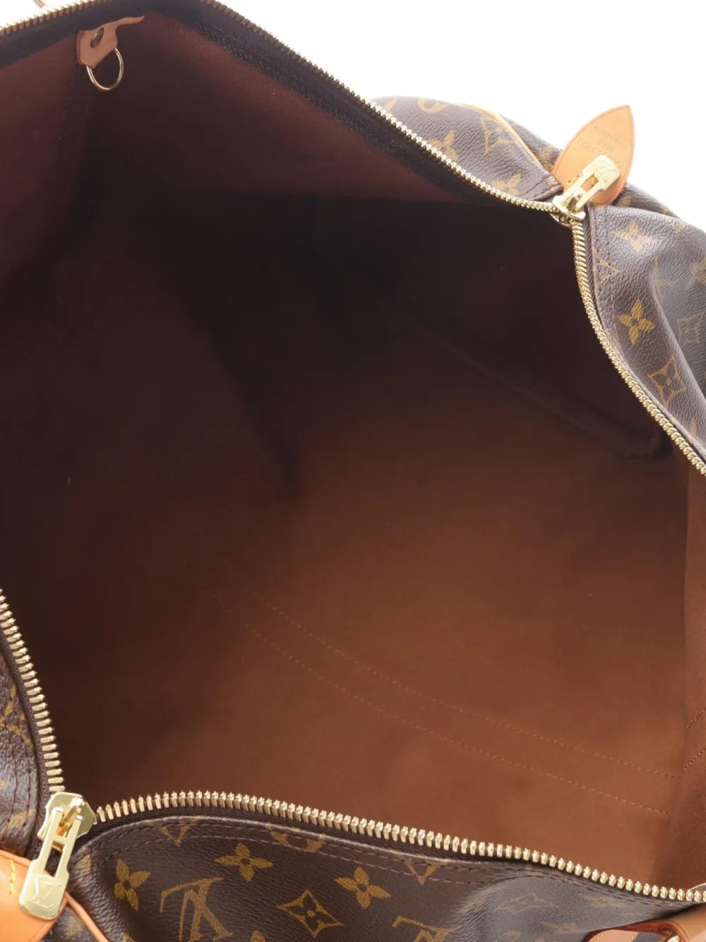 Pre-owned Louis Vuitton 2001 Keepall 55 Bag In Brown