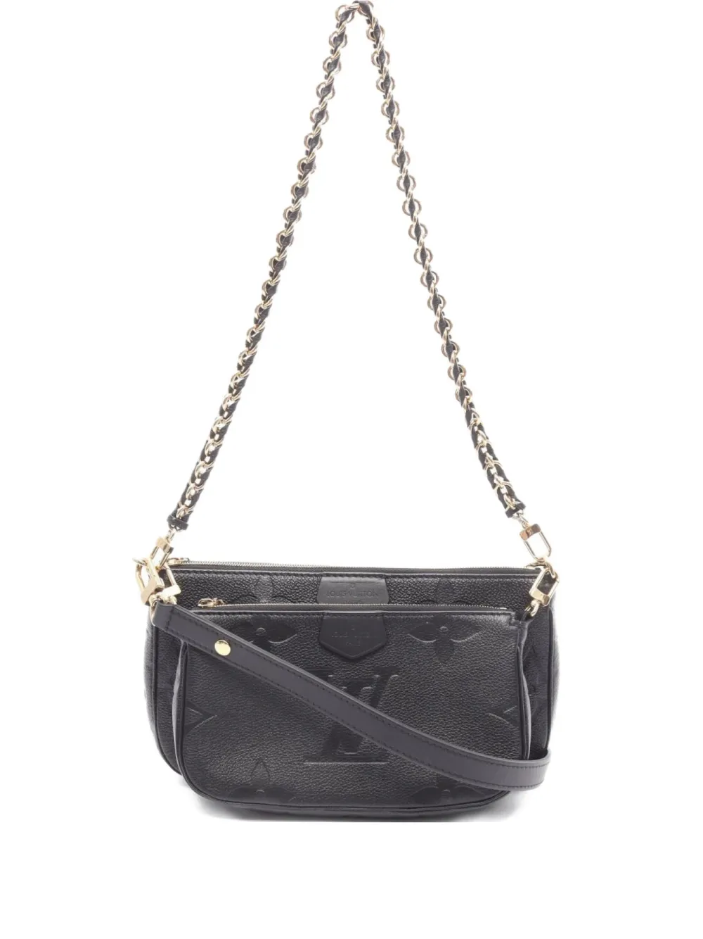 Louis Vuitton Pre-Owned 2021 モノグラム ショルダーバッグ - ブラック Louis Vuitton Pre-Owned 2021 モノグラム ショルダーバッグ - ブラック