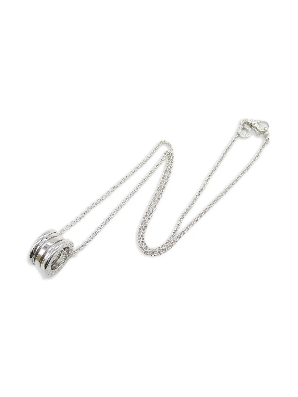 Bvlgari Pre-Owned 18K white gold B-Zero1 necklace | Silver | Image 1