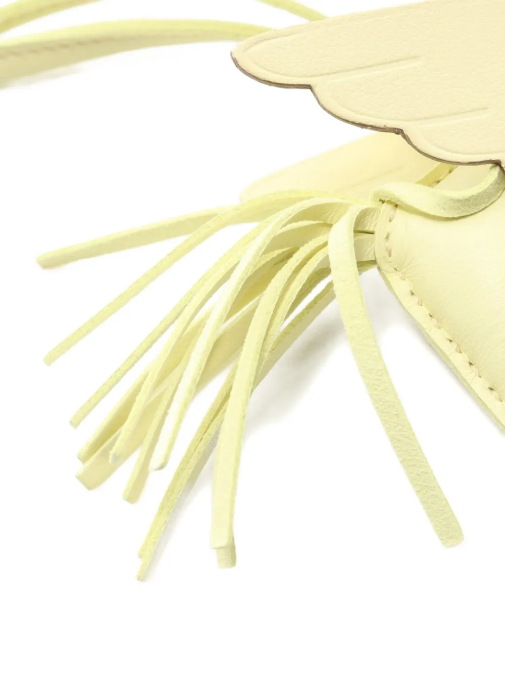 Pre-owned Hermes 2023 Pegasus Leather Charm In Yellow