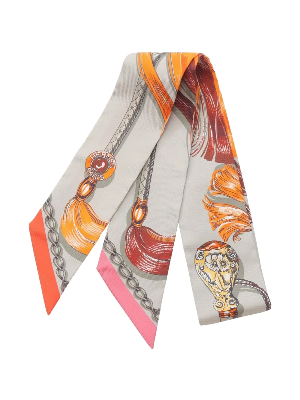 Hermès Pre-Owned 20s Cavalcades scarf | Image 2