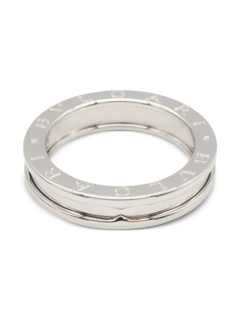 Bvlgari Pre-Owned 10s 18K white gold B-zero ring
