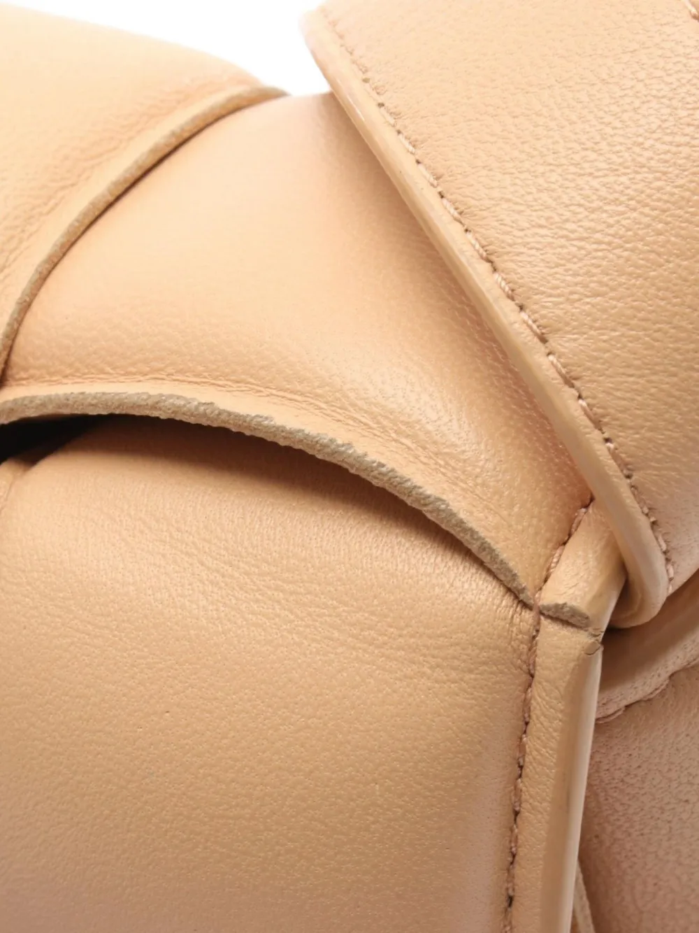 Pre-owned Bottega Veneta 2010s Cassette Shoulder Bag In Neutral