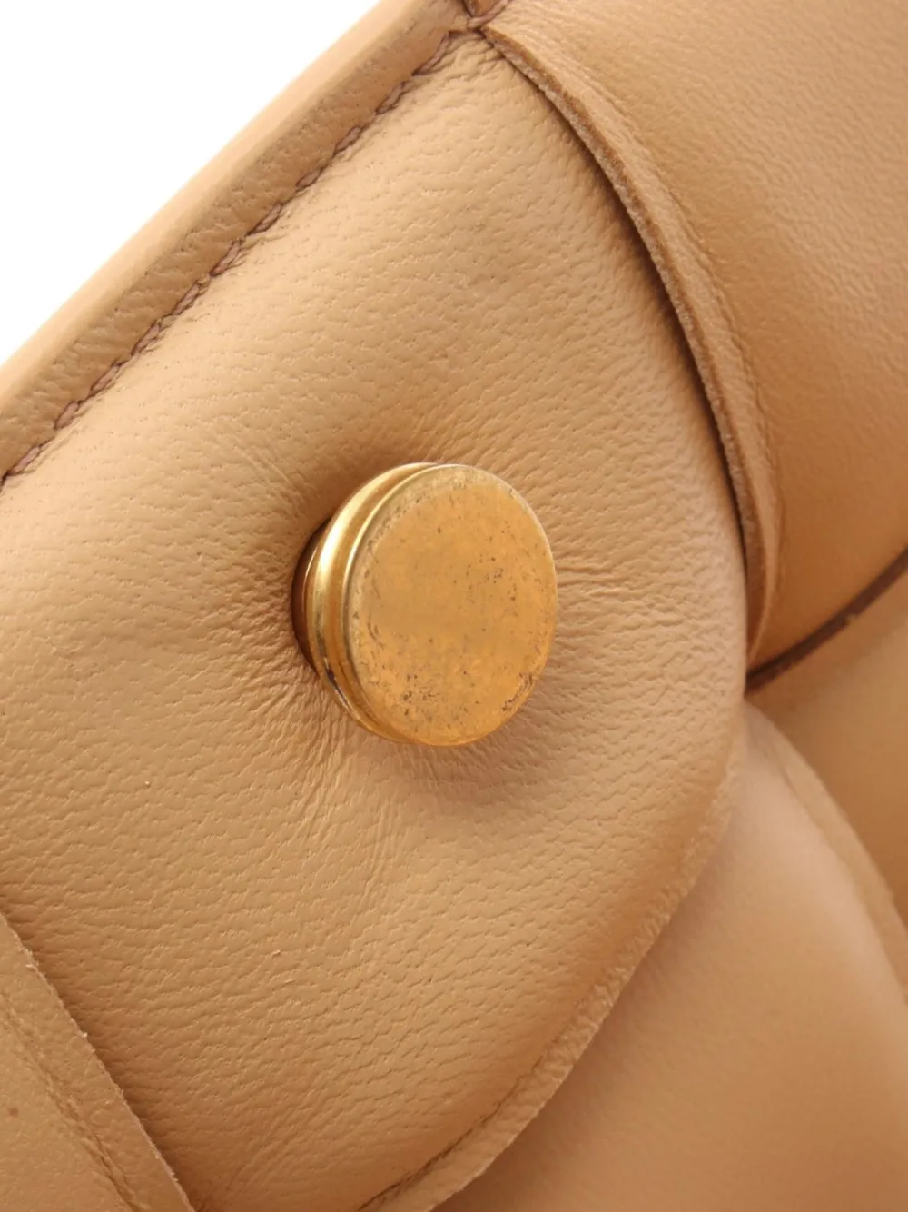 Pre-owned Bottega Veneta 2010s Cassette Shoulder Bag In Neutral