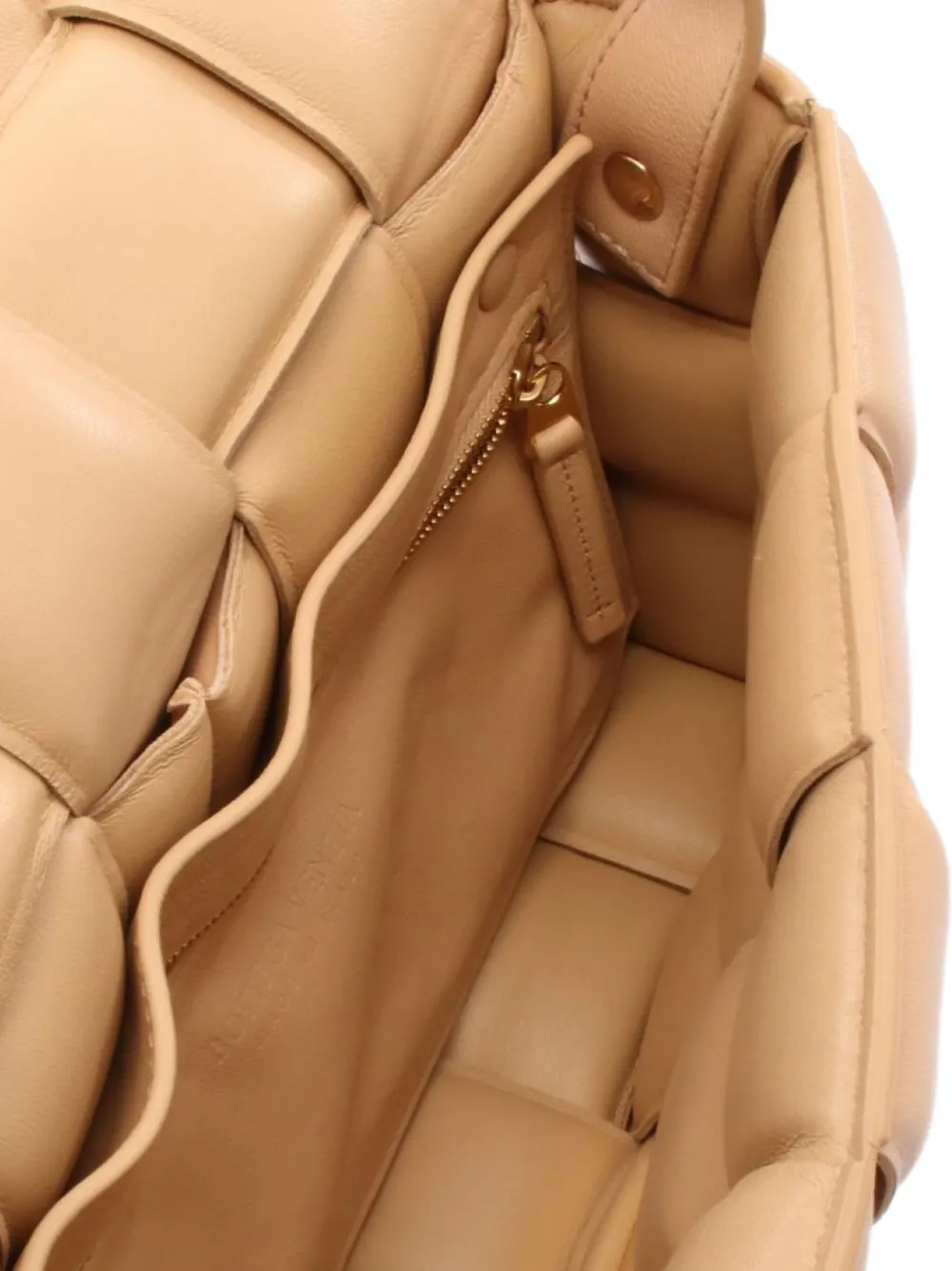 Pre-owned Bottega Veneta 2010s Cassette Shoulder Bag In Neutral