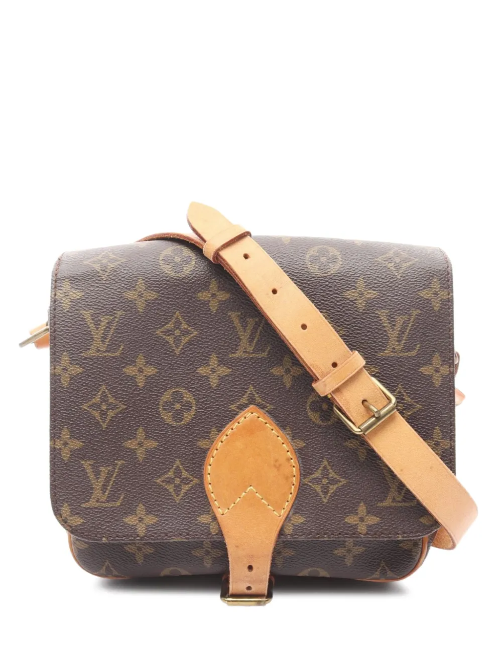 Louis Vuitton Pre-Owned 1985 Cartesier shoulder bag | Brown | Image 1