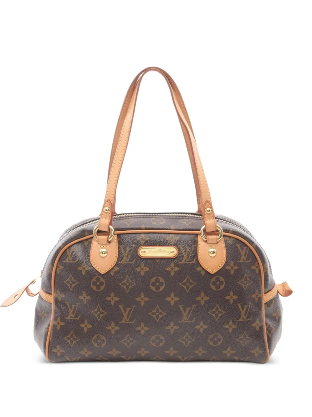 Louis Vuitton Pre-Owned 2008 Montorgueil PM shoulder bag | Brown | Image 1