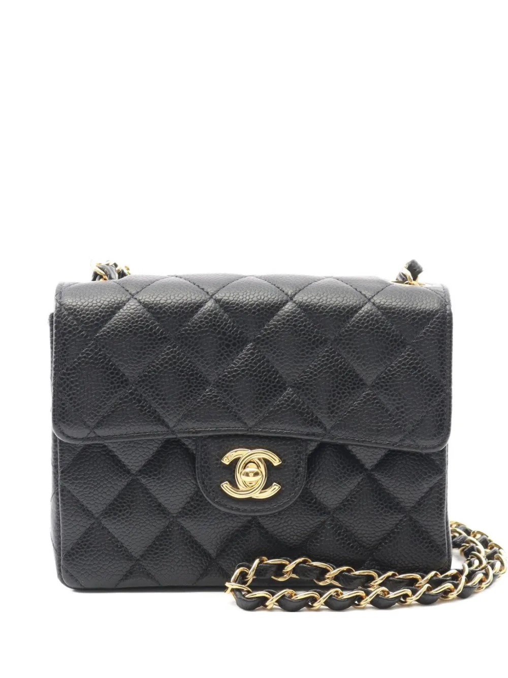 CHANEL Pre-Owned 2004-2005 mini matelasse chain shoulder bag | Black | Image 1