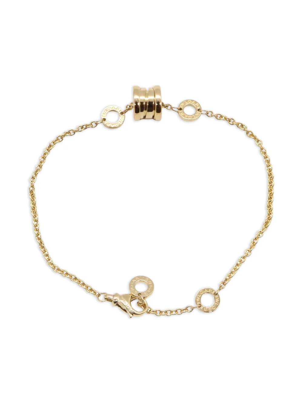 Bvlgari Pre-Owned 2010s 18K yellow gold B-zero1 bracelet | Gold | Image 1