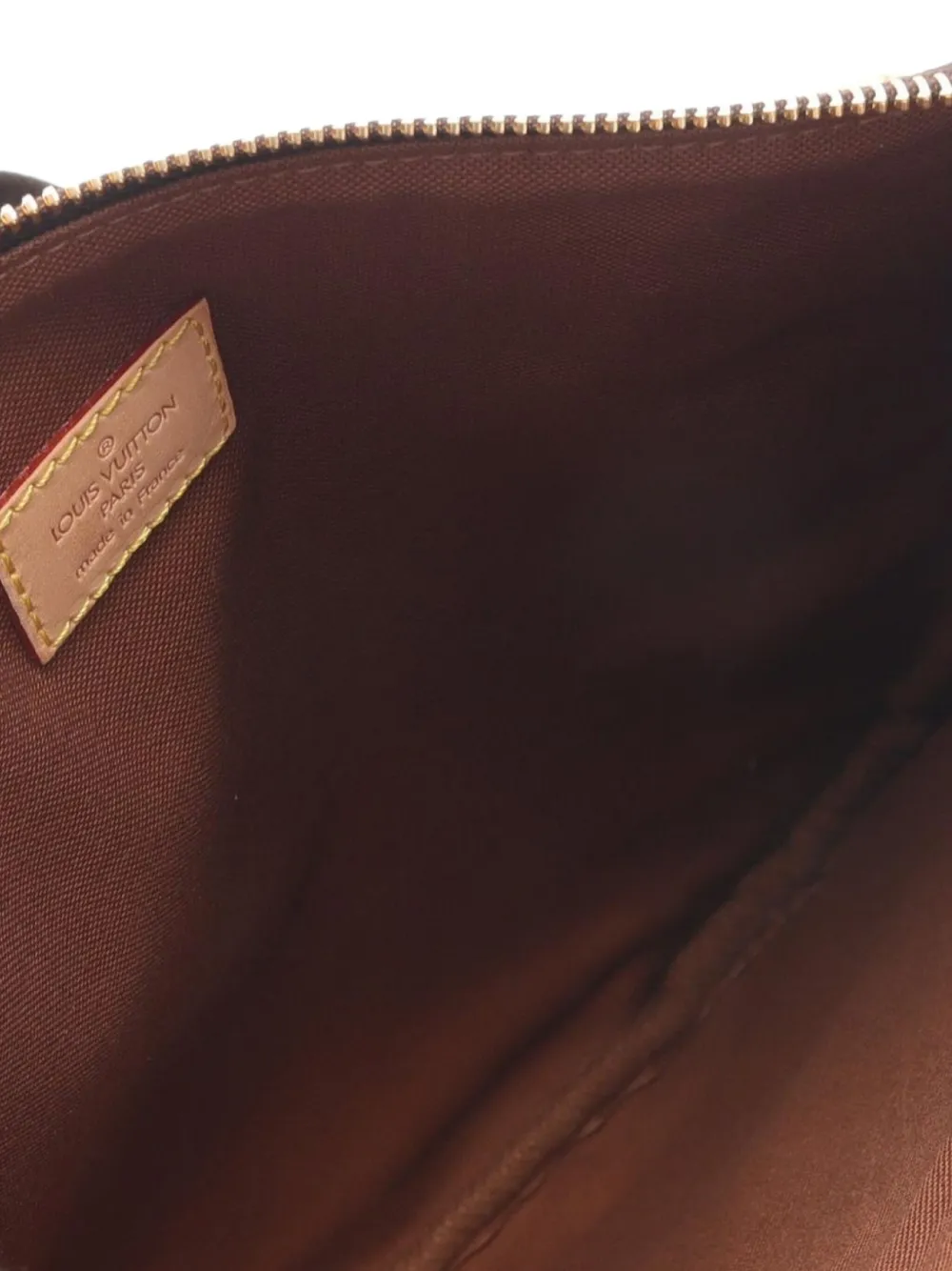 Pre-owned Louis Vuitton 2006 Pochette Bosphore Shoulder Bag In Brown