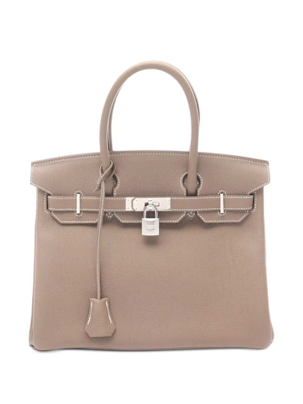 Hermès Pre-Owned 2024 バーキン 30 エトゥープ ハンドバッグ | ブラウン | Image 1