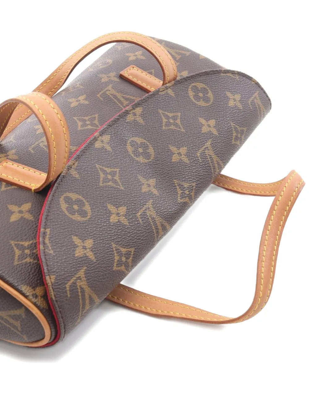 Pre-owned Louis Vuitton 2003 Sonatine Handbag In Brown