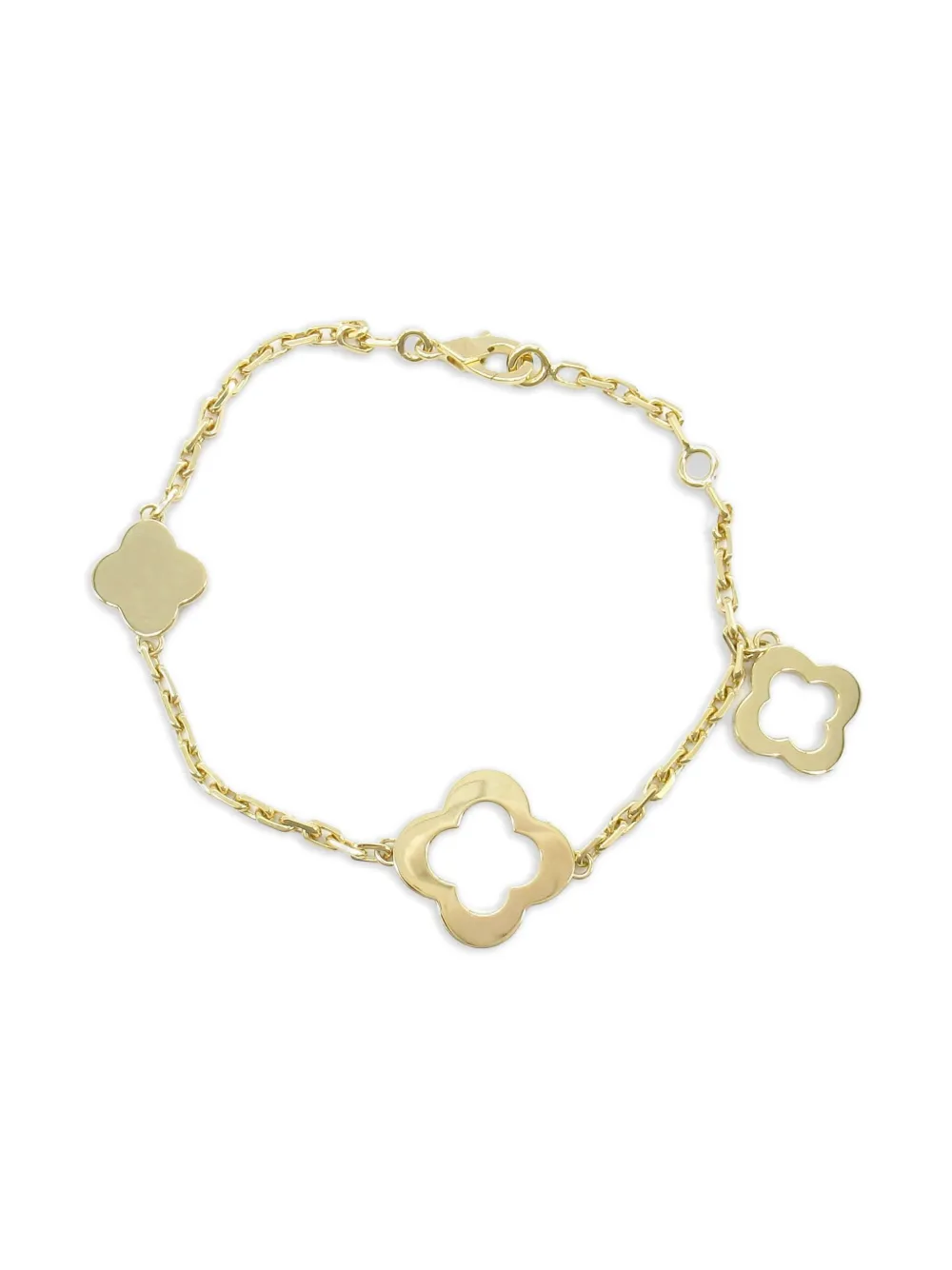 Van Cleef & Arpels 10s 18K yellow gold Alhambra bracelet | Gold | Image 1
