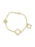 Van Cleef & Arpels 10s 18K yellow gold Alhambra bracelet
